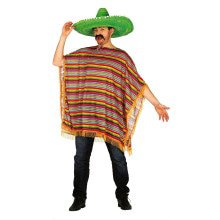 Mexicaanse Fiesta Poncho Kostuum