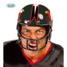 American Football Helm Bald Eagle Zwart