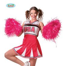 Pompon Cheerleader Roze