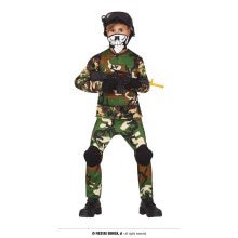 Commando Camo Camiel Jongen Kostuum