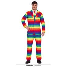 Regenboog Pride To Be Striped Man Kostuum