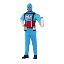 Superheld Captain Vodka Man Kostuum