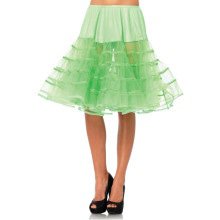 Medium Lange Petticoat Groen