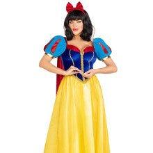 Koninklijke Miss Snowwhite Vrouw Kostuum