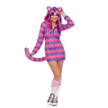 Cheshire Cat Uit Alice In Wonderland Vrouw Kostuum