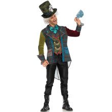 Idioot Mad Hatter Man Kostuum