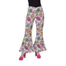 Day Of The Dead Hippie Doodshoofden Broek Vrouw