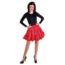 Rock Around The Clock Volangen Rok Rood Vrouw