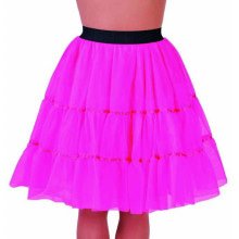 Jaren 50 High School Petticoat Roze Vrouw