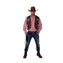 Cowboy Vest Wide Westen Butch Man