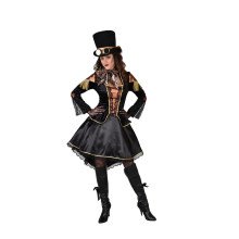 Moulin Rouge Steampunk Showgirl Vrouw Kostuum