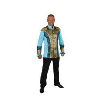 Unieke Uniform Jas Turquoise Man