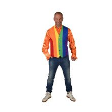 Regenboog Festival Vest Man