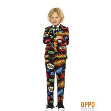 Comic Badaboom Opposuit Jongen Kostuum