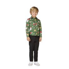 Groene Santaboss Blouse Jongen