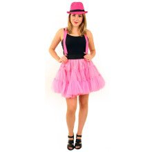 Rock And Roll Petticoat 3 Lagen Roze Vrouw