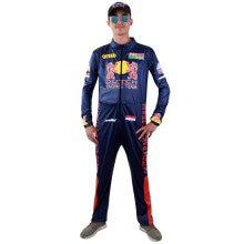 Supersnel Formule 1 Race Overall Max Man Kostuum