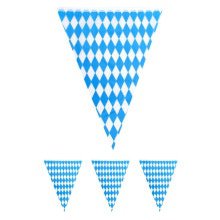 Vlaggenlijn Oktoberfest Blauw / Wit 1