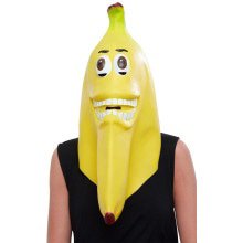 Masker Grijnzende Banaan