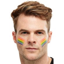 Feestelijke Festival Regenboog Make-Up Stick