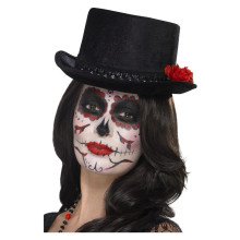 Day Of The Dead Hoed Met Rode Roos