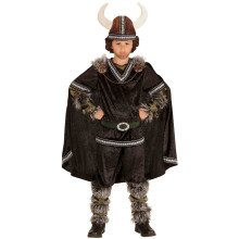 Zwart Ivar De Viking Jongen Kostuum