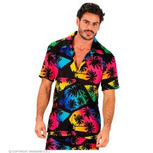 Summer Sunset Palmtree Shirt Man