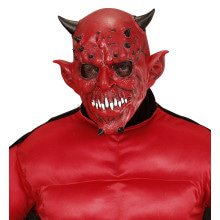 Evil Red Duivelmasker