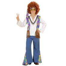 Hippie Jongen Woodstock Lennon Kostuum