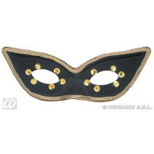 Oogmasker Carnaval, Zwart