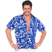 Hawaii Shirt Blauw Man