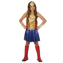 Superheldin Wonder Girl Meisje Kostuum