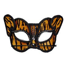 Sexy Oogmasker Tijger Met Strass