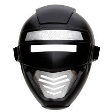 Power Ranger Robotmasker Kind, Zwart