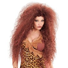 Pruik Wilde Grotbewoonster Big Hair