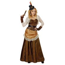 Steampunk Vrouw Golda Kostuum