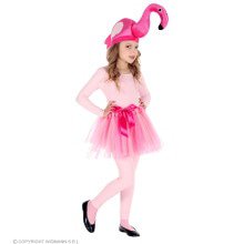 Roze Flamingo Muts En Tutu Meisje