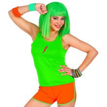 Sportieve Hotpants Neon Oranje Vrouw