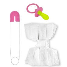 Driedelige Baby Set Roze