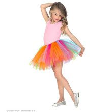 Fleurige Regenboog Ballet Tutu 30 Centimeter Meerkleurig Meisje