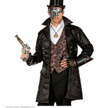 Lederlook Steampunk Piraat Jas Serano Man