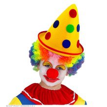 Hoed Clown Stippel De Clown Geel