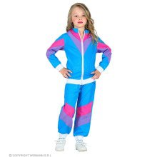 Lekker Sportief Trainingspak Blauw Kind Kind Kostuum