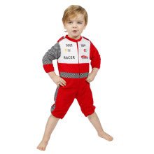 Baby Racer Formule Onesie Jongen Kostuum