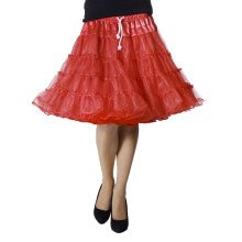 Petticoat Swing Luxe Rood