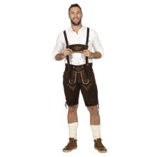 Bierfeest Lederhosen Duitse Dorstige Dieter Man