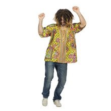 Woodstock Hippie Paisley Blouse Man