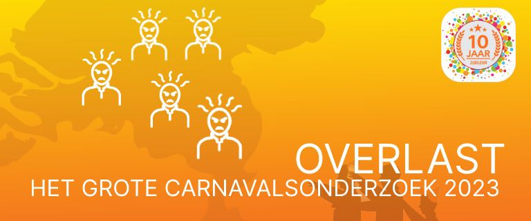 Feestkleding 365 - Carnavalsonderzoek 2023 - Overlast tijdens Carnaval: hoe groot is het probleem nou echt?